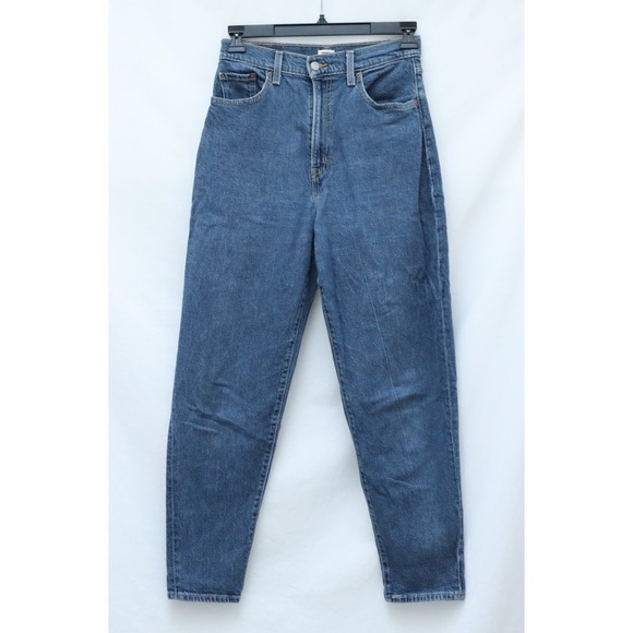 Levi's Denim - Levi's Jeans medium blue high waisted trendy 28 stretch mom tapered